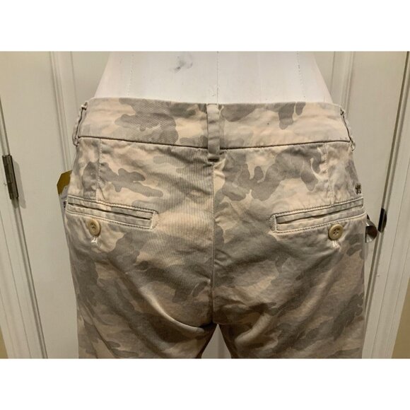 Mason’s Forte Dei Marmi Jaqueline Curvie Tan Camo Studded Pants, Size 42 (Italy) - Picture 6 of 10